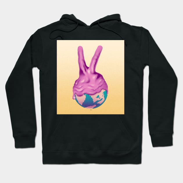 Melting Peace Hoodie by satwika